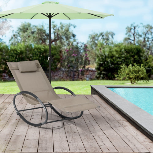 Ligstoel Almaluez schommelstoel 153x63x80,5 cm - 2 varianten