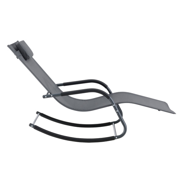 Ligstoel Caracena schommelstoel 147x63x89 cm set van 2 - 2 varianten