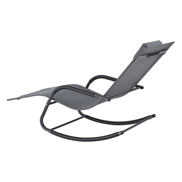 Ligstoel Caracena schommelstoel 147x63x89 cm set van 2 - 2 varianten