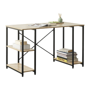Bureau met 3 planken Aarhus 120x66x75 cm - verschillende kleuren