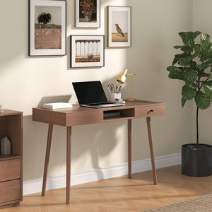 Bureau laptoptafel Habo 115x48x74 cm houtkleurig
