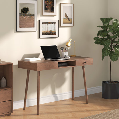 Bureau laptoptafel Habo 115x48x74 cm houtkleurig
