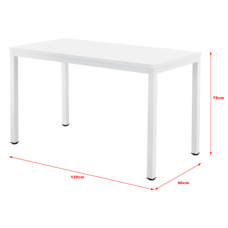 Maatschets Bureau laptoptafel 120x60x75 cm Odense - verschillende kleuren