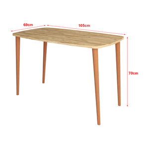 [en.casa] Bureau Kongsberg laptoptafel 70x105x60 cm - 3 varianten