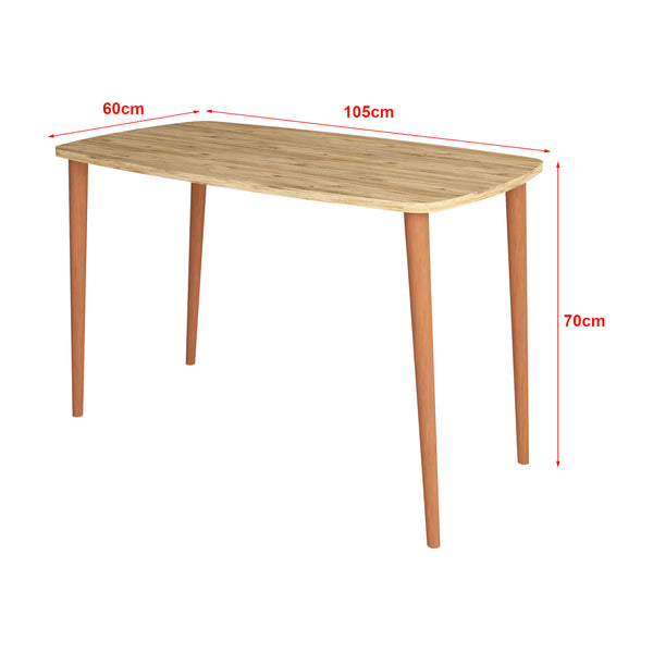 [en.casa] Bureau Kongsberg laptoptafel 70x105x60 cm - 3 varianten
