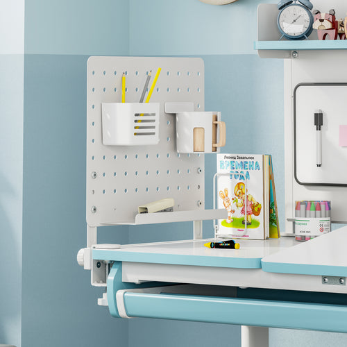 Bureau organizer Sauda 50x50 cm wit [en.casa]