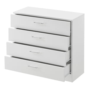 Ladekast commode met 4 lades 67x70x30 cm - verschillende kleuren