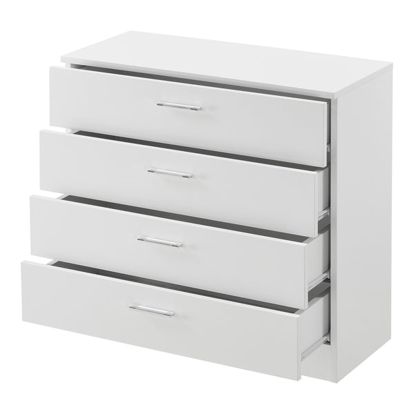 Ladekast commode met 4 lades 67x70x30 cm - verschillende kleuren