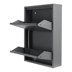 Schoenenkast Sokndal met kleppen [en.casa]