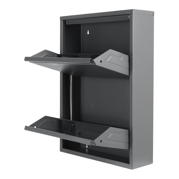 Schoenenkast Sokndal met kleppen [en.casa]