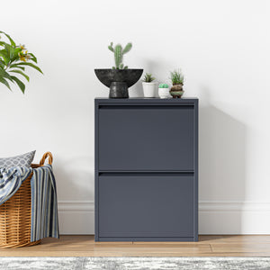 Schoenenkast Sokndal met kleppen [en.casa]