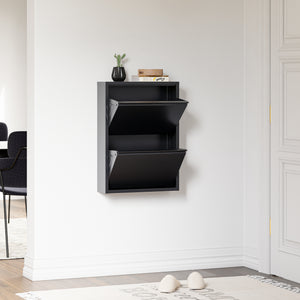 Schoenenkast Sokndal met kleppen [en.casa]
