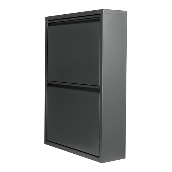 Schoenenkast Sokndal met kleppen [en.casa]