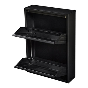 Schoenenkast Sokndal met kleppen [en.casa]