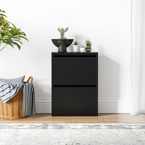 Schoenenkast Sokndal met kleppen [en.casa]