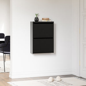 Schoenenkast Sokndal met kleppen [en.casa]