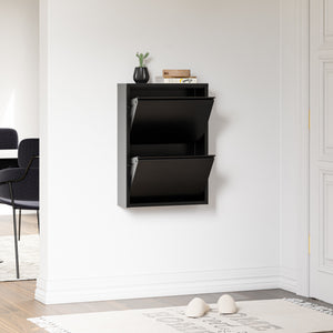Schoenenkast Sokndal met kleppen [en.casa]