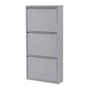 Schoenenkast Sokndal met kleppen [en.casa]