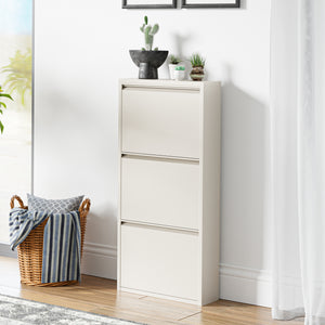 Schoenenkast Sokndal met kleppen [en.casa]