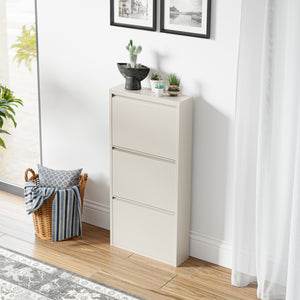 Schoenenkast Sokndal met kleppen [en.casa]