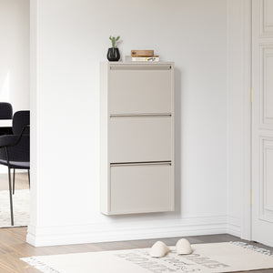 Schoenenkast Sokndal met kleppen [en.casa]