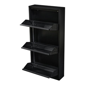 Schoenenkast Sokndal met kleppen [en.casa]
