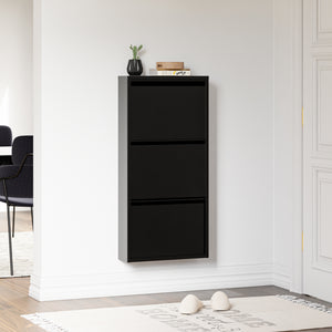Schoenenkast Sokndal met kleppen [en.casa]