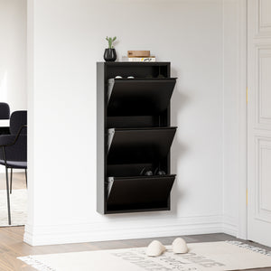 Schoenenkast Sokndal met kleppen [en.casa]