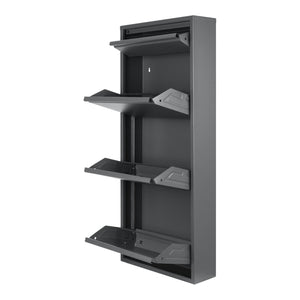 Schoenenkast Sokndal met kleppen [en.casa]