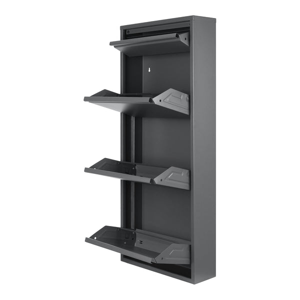 Schoenenkast Sokndal met kleppen [en.casa]