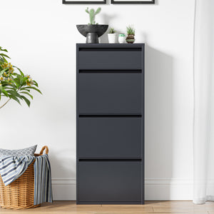 Schoenenkast Sokndal met kleppen [en.casa]