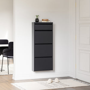 Schoenenkast Sokndal met kleppen [en.casa]