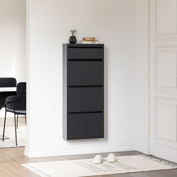 Schoenenkast Sokndal met kleppen [en.casa]