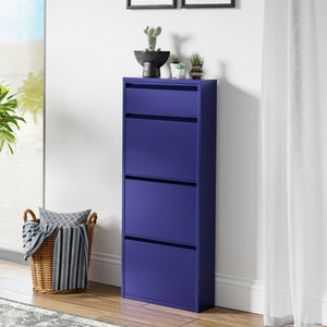Schoenenkast Sokndal met kleppen [en.casa]