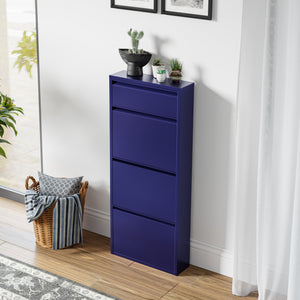 Schoenenkast Sokndal met kleppen [en.casa]