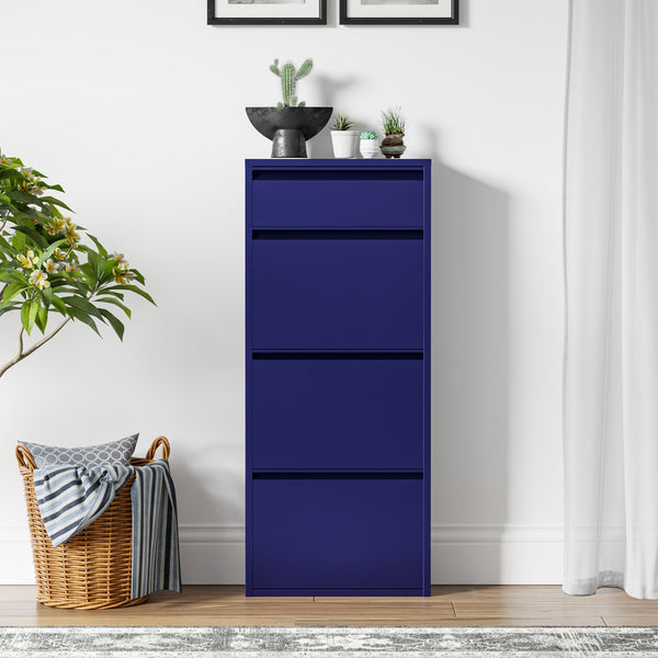 Schoenenkast Sokndal met kleppen [en.casa]