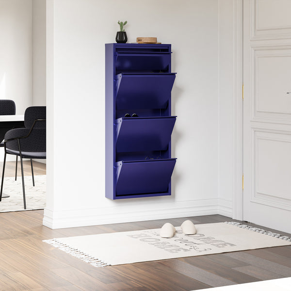 Schoenenkast Sokndal met kleppen [en.casa]