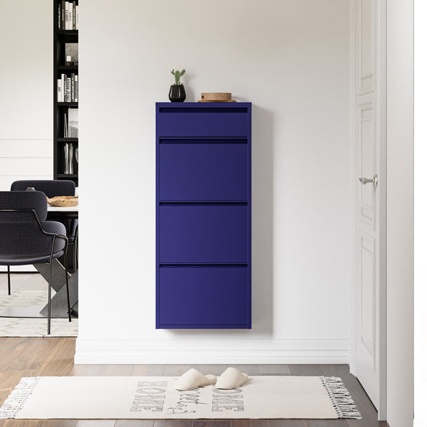 Schoenenkast Sokndal met kleppen [en.casa]