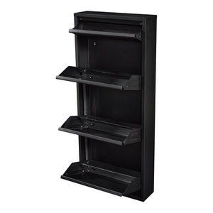 Schoenenkast Sokndal met kleppen [en.casa]
