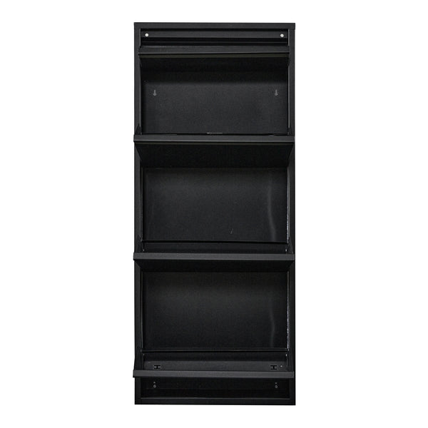 Schoenenkast Sokndal met kleppen [en.casa]