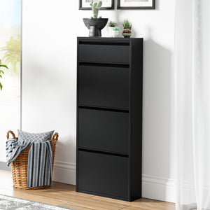 Schoenenkast Sokndal met kleppen [en.casa]
