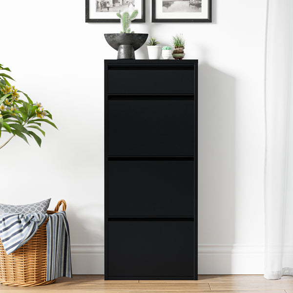 Schoenenkast Sokndal met kleppen [en.casa]