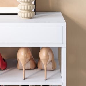 Schoenenrek Boppeelo 94x75x30 cm [en.casa]