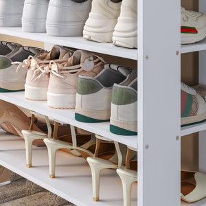 Schoenenrek Boppeelo 94x75x30 cm [en.casa]