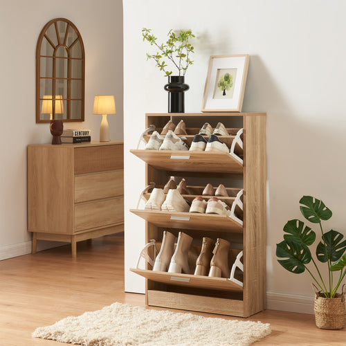 Schuhschrank Sykkylven [en.casa] - premiumXL