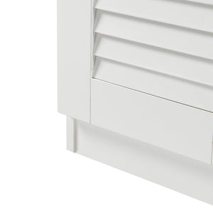 Schoenenkast Løten 62x63x36 cm wit [en.casa]
