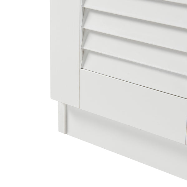 Schoenenkast Løten 62x63x36 cm wit [en.casa]