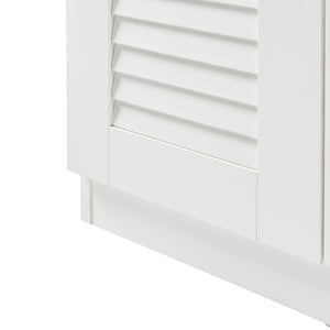 Schoenenkast Løten 97x120x36 cm wit [en.casa]