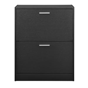 Schoenenkast Sykkylven kleppen met bovenblad [en.casa]