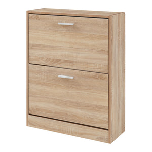 Schoenenkast Sykkylven kleppen met bovenblad [en.casa]